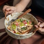 Handcrafted Ceramic Serving Bowl - Image 4