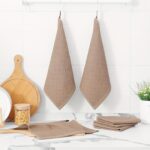 Cotton Waffle Kitchen Towel Set - Image 5