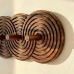 Sculpted Walnut Wall Hook - Image 2
