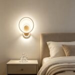 Golden Halo Ring Wall Light - Image 4