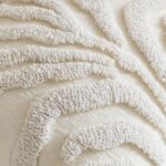 Ivory Tufted Textured Cushion Cover Set - Image 9