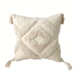 Moroccan Tufted Cushion Cover - Image 7