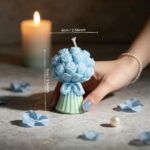 Bluebell Rose Bouquet Candle - Image 2