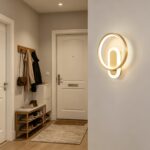 Golden Halo Ring Wall Light - Image 3
