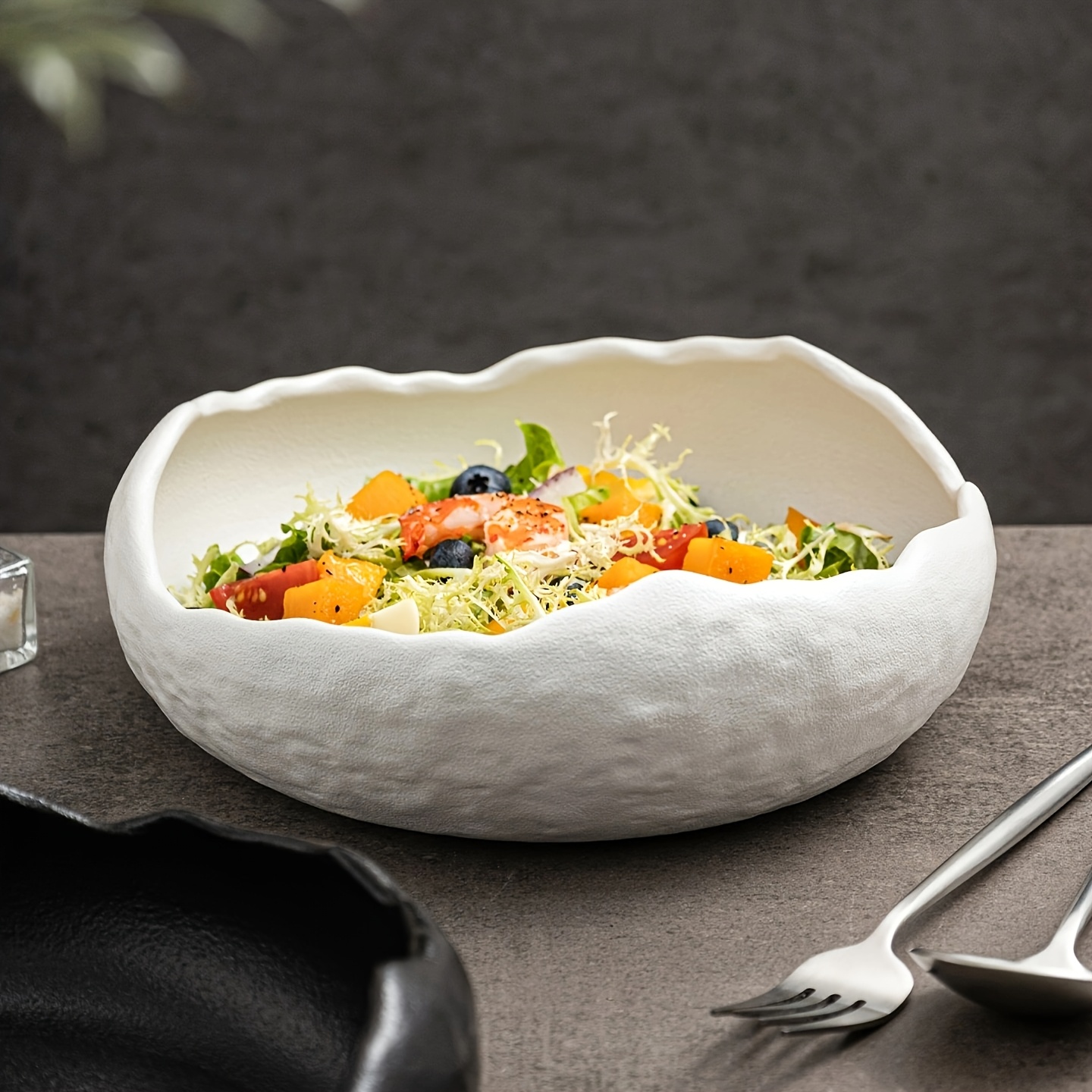 product-fancy-83d5d3f0-f25d-4352-b539-a8005ab7e85e Organic Ceramic Serving Bowl - Image 1