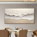 Ocean Horizon Sculpted Wall Art - Image 3