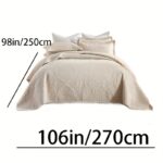 Cotton Quilted Bedspread Set - Image 4