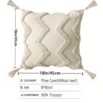Moroccan Tufted Cushion Cover - Image 2