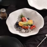 Lotus Ceramic Serving Bowl Set - Image 2