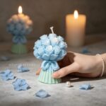 Bluebell Rose Bouquet Candle