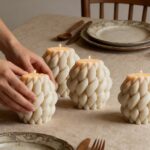 Scandinavian Twist Decorative Candle - Image 5