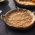 Antique Brass Decorative Tray Set - Image 6