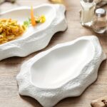 Rock Texture Ceramic Serving Platter - Image 5