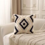 Textured Geometric Cushion Cover - Image 4