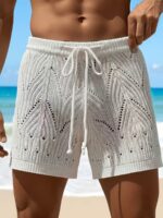 Men's Textured Resort Shorts - Image 5