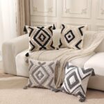 Textured Geometric Cushion Cover - Image 6