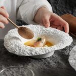 Rock Texture Artisan Pasta Bowl - Image 4