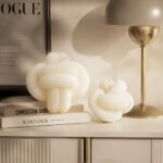 Sculptural Knot Candle Set