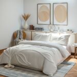 Tufted Leaf Duvet Cover Set