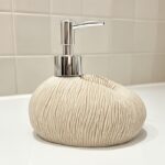 Sculpted Stone Soap Vessel