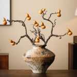 Rustic Artisan Ceramic Vase - Image 5
