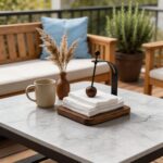 Modern Wood & Metal Napkin Holder - Image 4