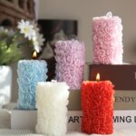 Rose Garden Pillar Candle Set