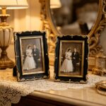 Vintage Black & Gold Photo Frame - Image 3