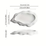 Rock Texture Ceramic Serving Platter - Image 2