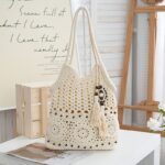 WMediterranean Crochet Market Bag