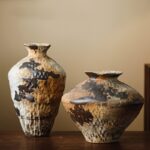 Rustic Artisan Ceramic Vase - Image 6