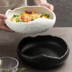 Organic Ceramic Serving Bowl - Image 4