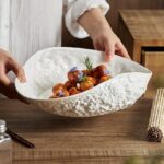 Rock Texture Serving Bowl