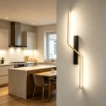 Sculptural Line LED Wall Light - Image 7