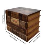 Vintage Library Storage Book Box - Image 2