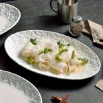 Organic Stone Oval Serving Plate Set - Image 5