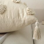 Moroccan Tufted Cushion Cover - Image 4