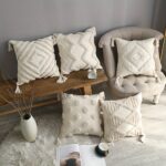 Moroccan Tufted Cushion Cover