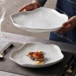 Organic Ceramic Serving Plate