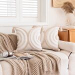 Tufted Lattice Tassel Cushion Cover - Image 3