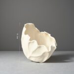 Organic Sculpted Ceramic Vase - Image 2