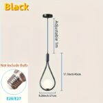 Nordic Luxury Teardrop Pendant Light - Image 3