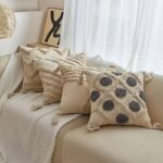 Textured Tassel Cushion Cover Collection