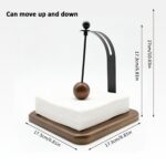 Modern Wood & Metal Napkin Holder - Image 2