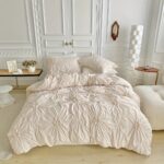 Gathered Floral Duvet Cover Set - Image 2