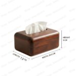Solid Wood Tissue Box - Image 2