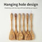 Olive Wood Kitchen Utensil Set - Image 2