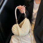 Coastal Pearl Woven Tote - Image 6