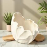 Organic Sculpted Ceramic Vase - Image 5