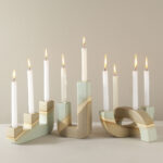 Atelier Arc Ceramic Candle Holder Set - Image 4